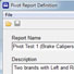 Define Pivot Reports Define Pivot Reports
